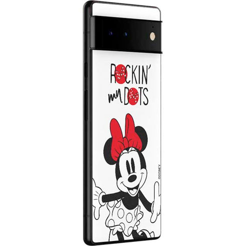 Disney Minnie Mouse Rockin My Dots Google Pixel 6 Pro Skin